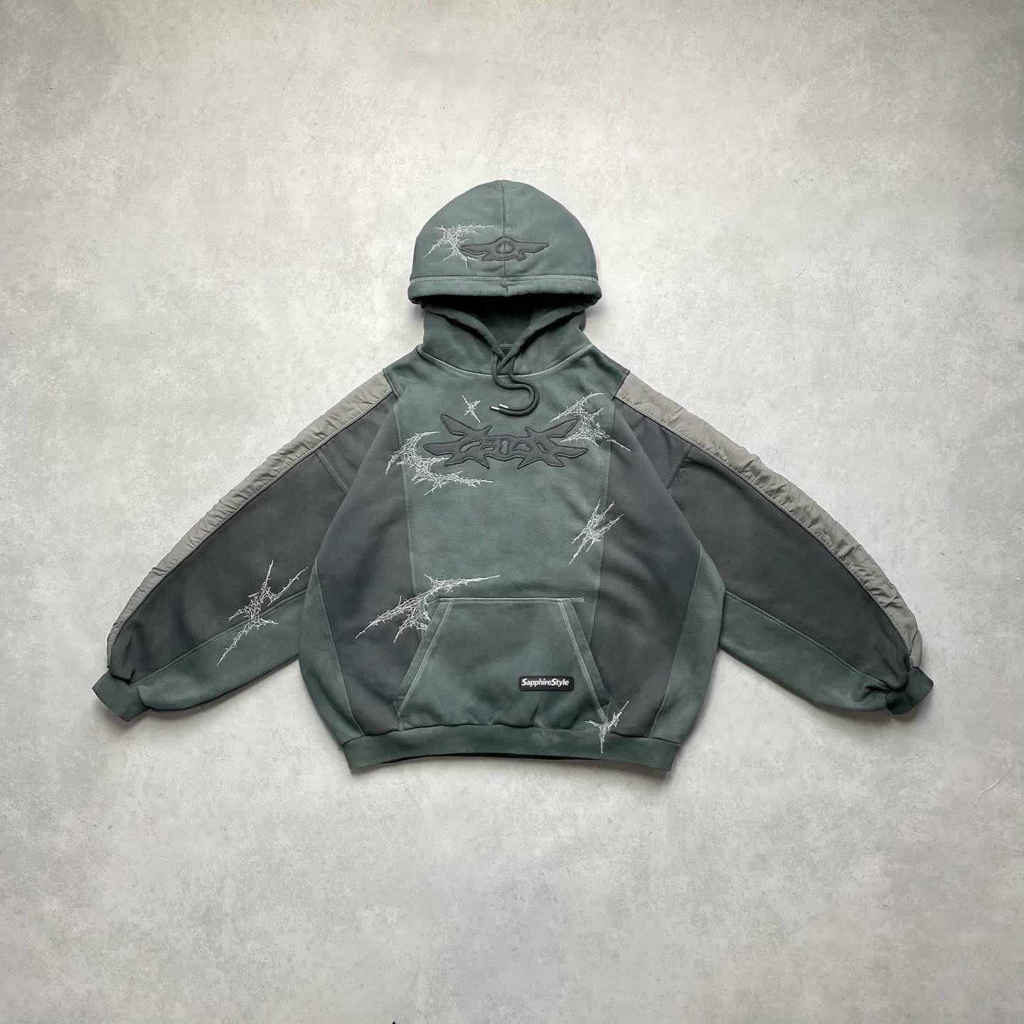 Sapphirestyle Mud casual street retro hoodie